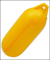 Polyform S1 Inflatable Cylinder  Buoy - Yellow